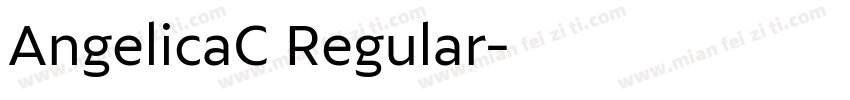 AngelicaC Regular字体转换